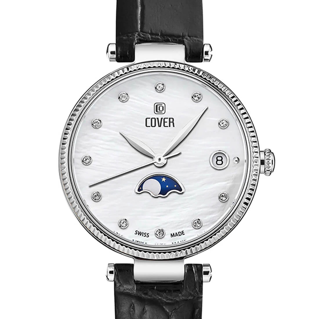 Cover Fly Me To The Moon Quartz Mother of Pearl 32mm