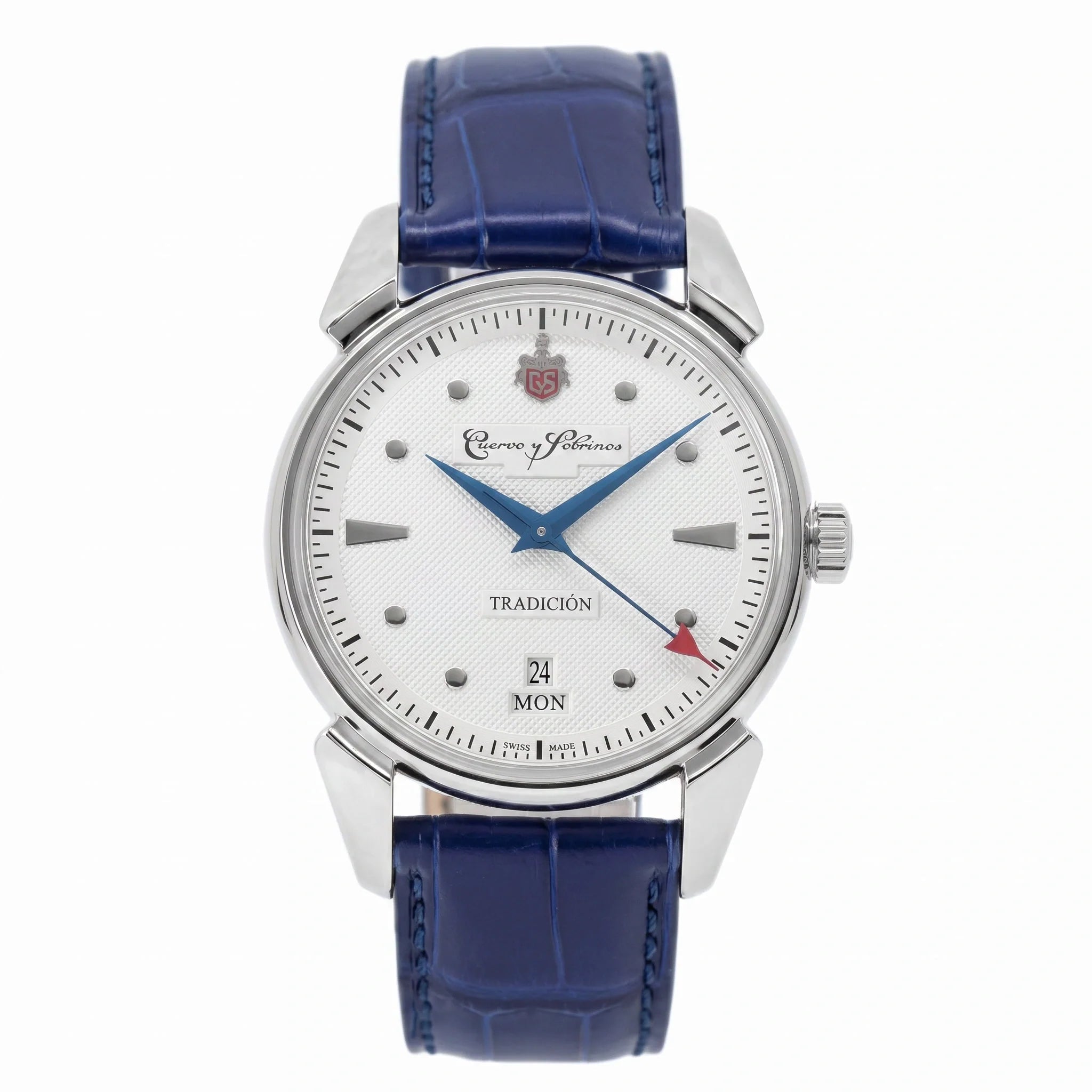 Cuervo Y Sobrinos Historiador Automatic Silver 40mm