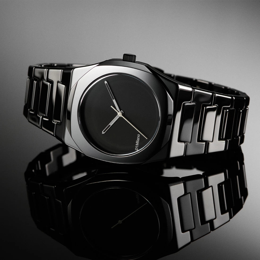 D1 Milano Keramisch Kwarts Zwart 37 mm