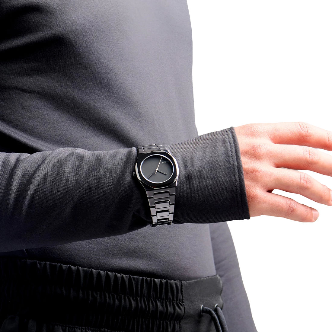 D1 Milano Keramisch Kwarts Zwart 37 mm