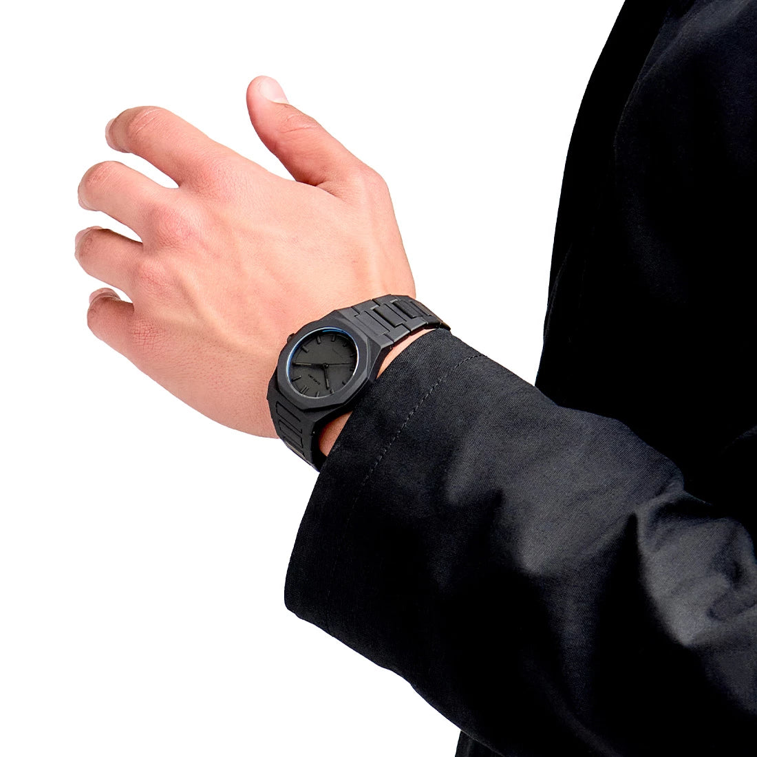 D1 Milano Polycarbon Quartz Black 40mm