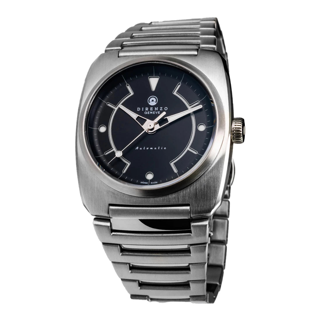 Direnzo Watches DRZ 02R Aerolite Automatic Zwart 39 mm