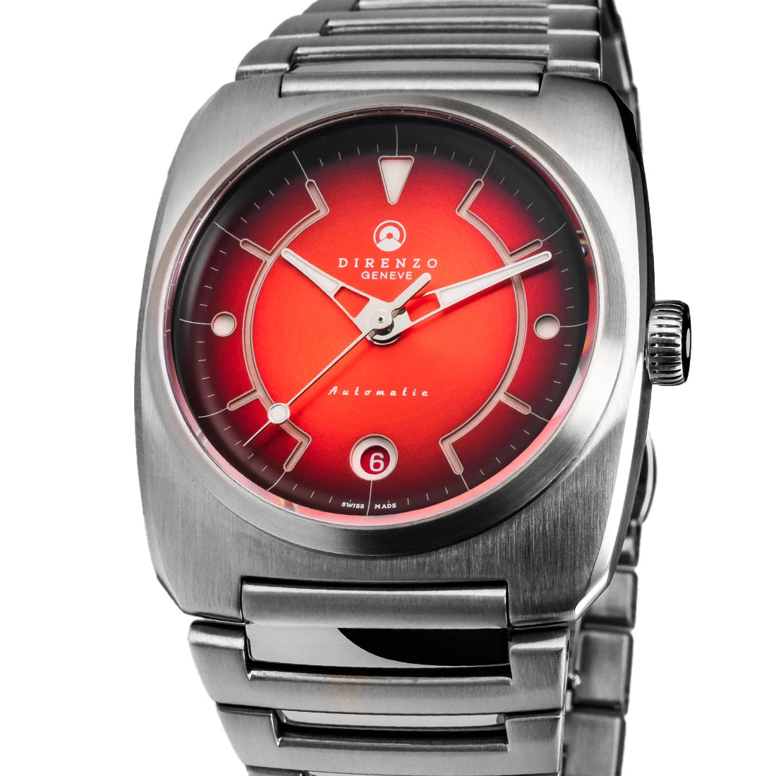 Direnzo Watches DRZ 02R Aerolite Automatic Rood 39 mm