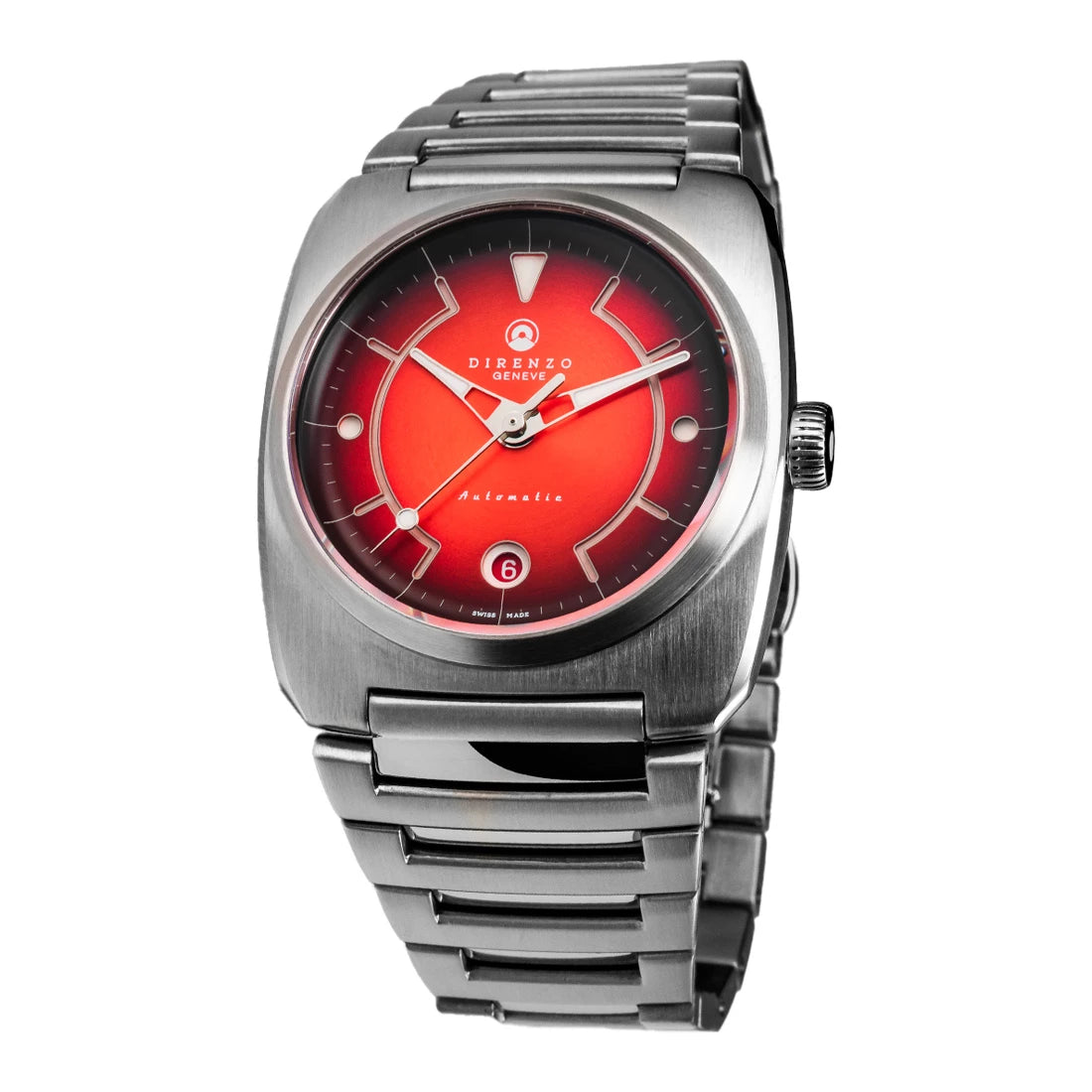 Direnzo Watches DRZ 02R Aerolite Automatic Rood 39 mm