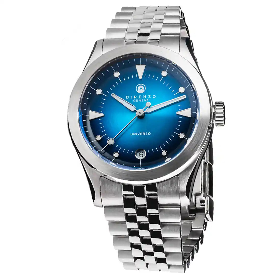 Direnzo Watches DRZ 07 Universo Automatic Blauw 38 mm