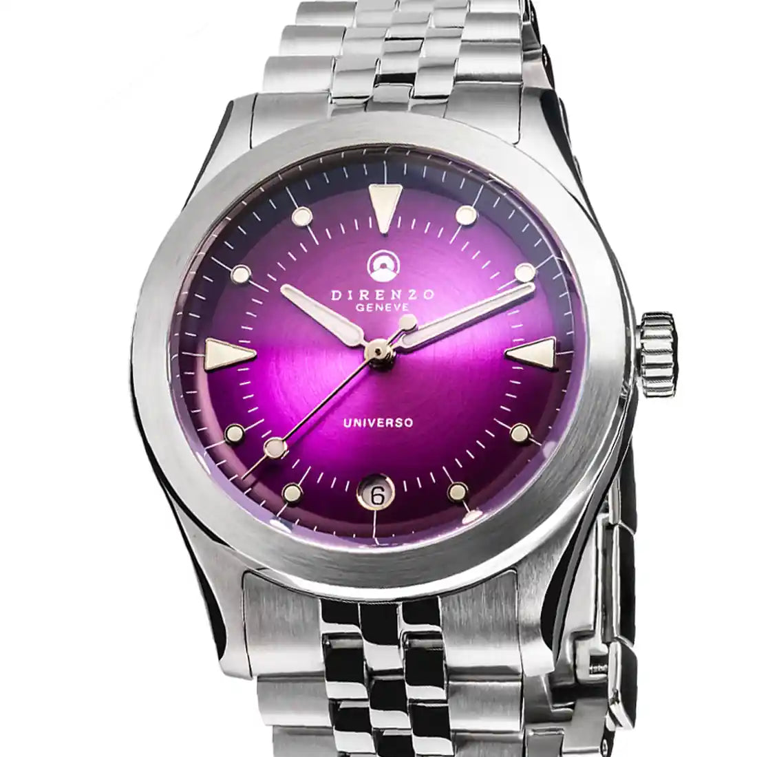 Direnzo Watches DRZ 07 Universo Automatic Purple 38mm