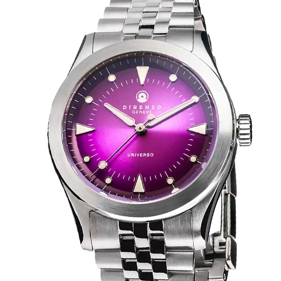 Direnzo Watches DRZ 07 Universo Automatic Paars 38 mm