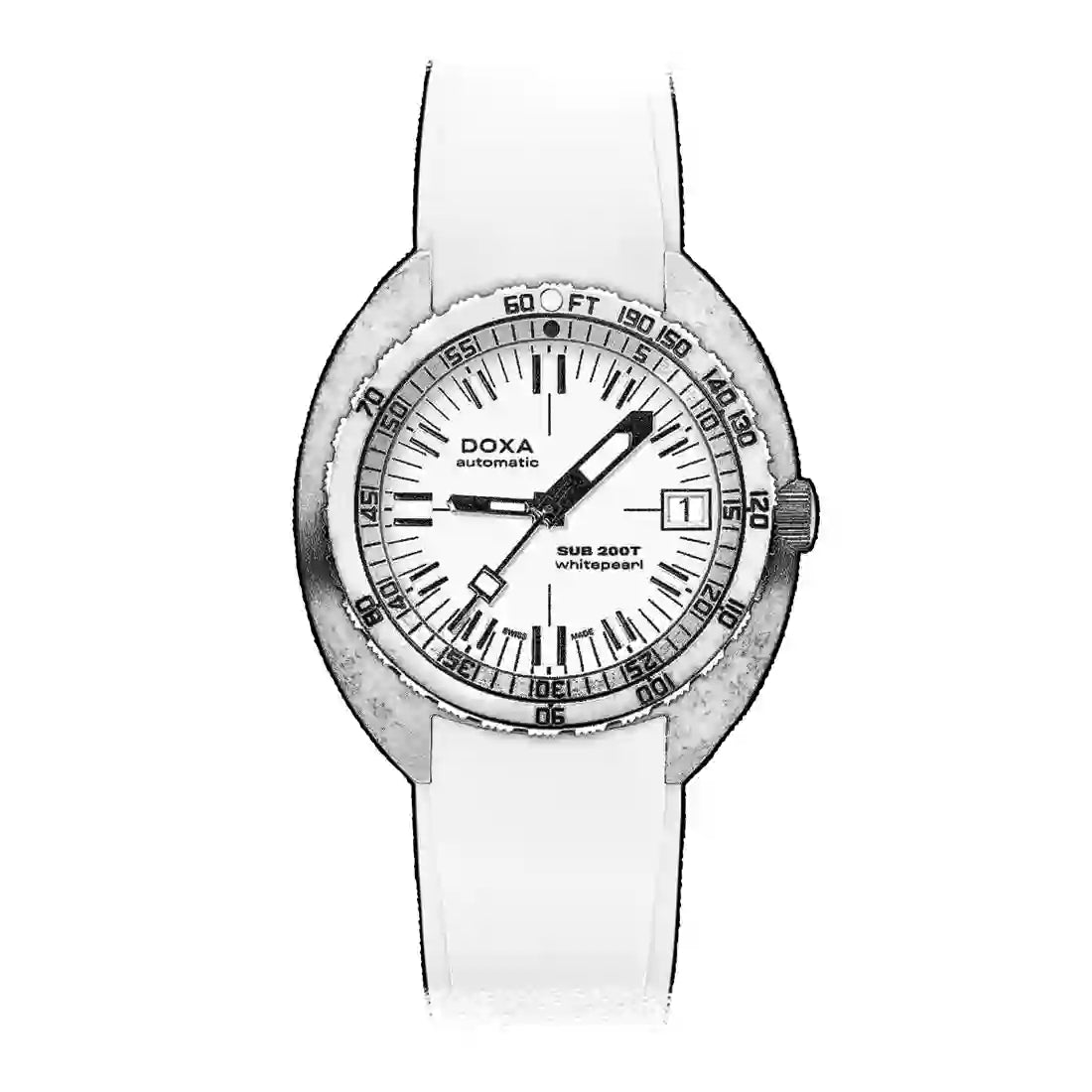 Doxa Sub 200T Automatique Blanc 39mm
