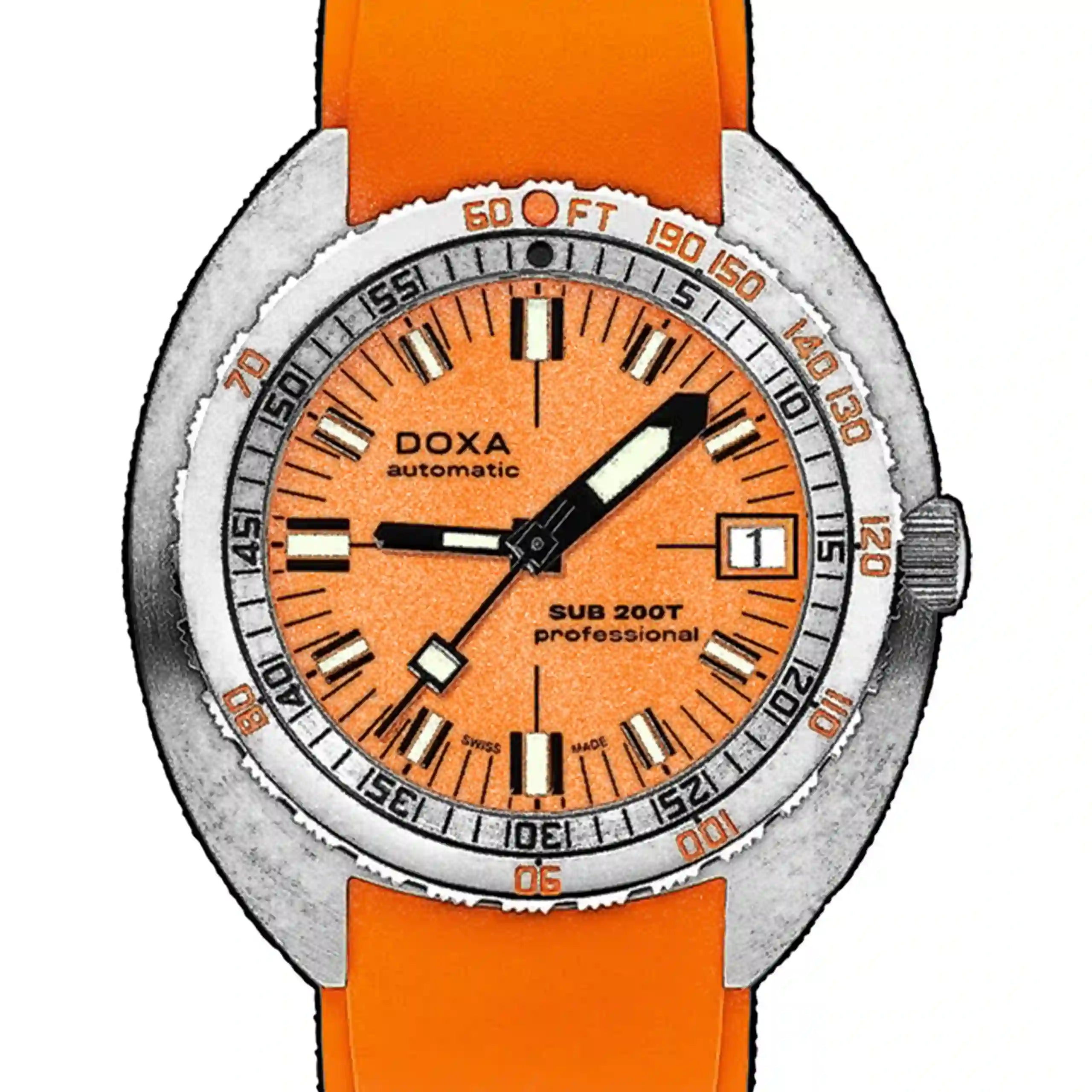 Doxa Sub 200T Automatique Orange 39mm