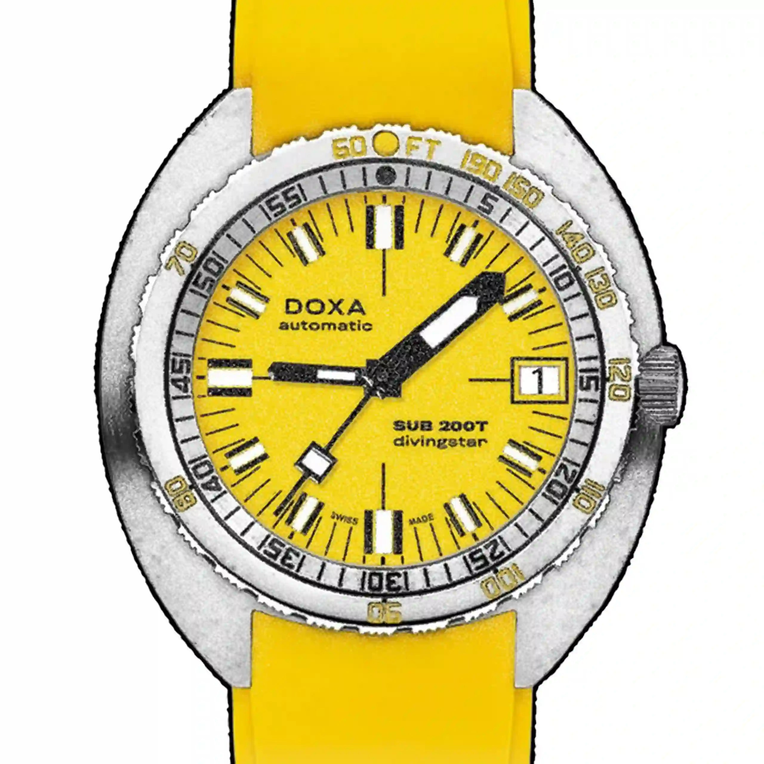 Doxa Sub 200T Automatique Jaune 39mm