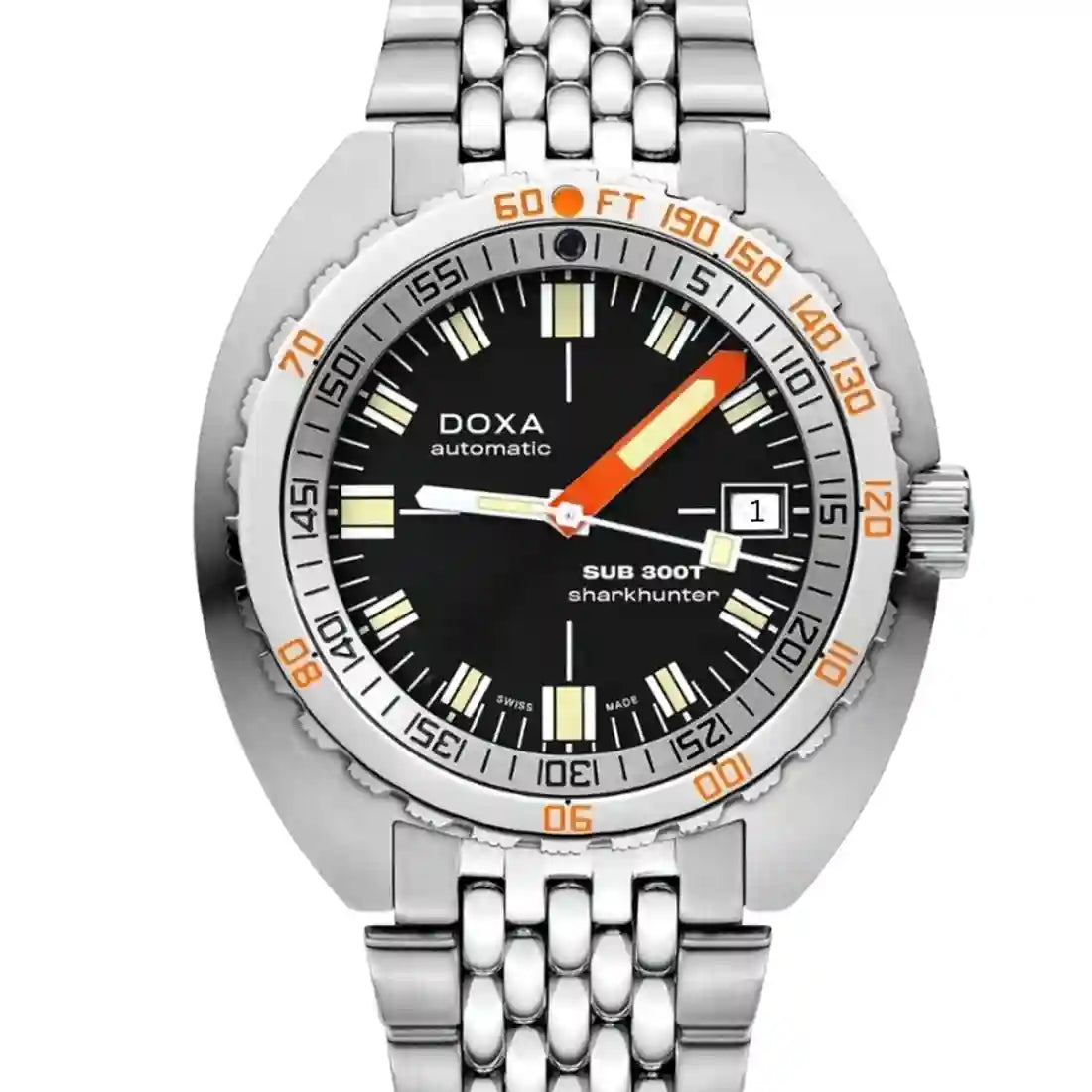 Doxa Sub 300T Automatic Zwart 45 mm