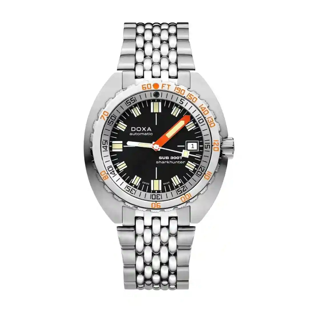 Doxa Sub 300T Automatic Zwart 45 mm
