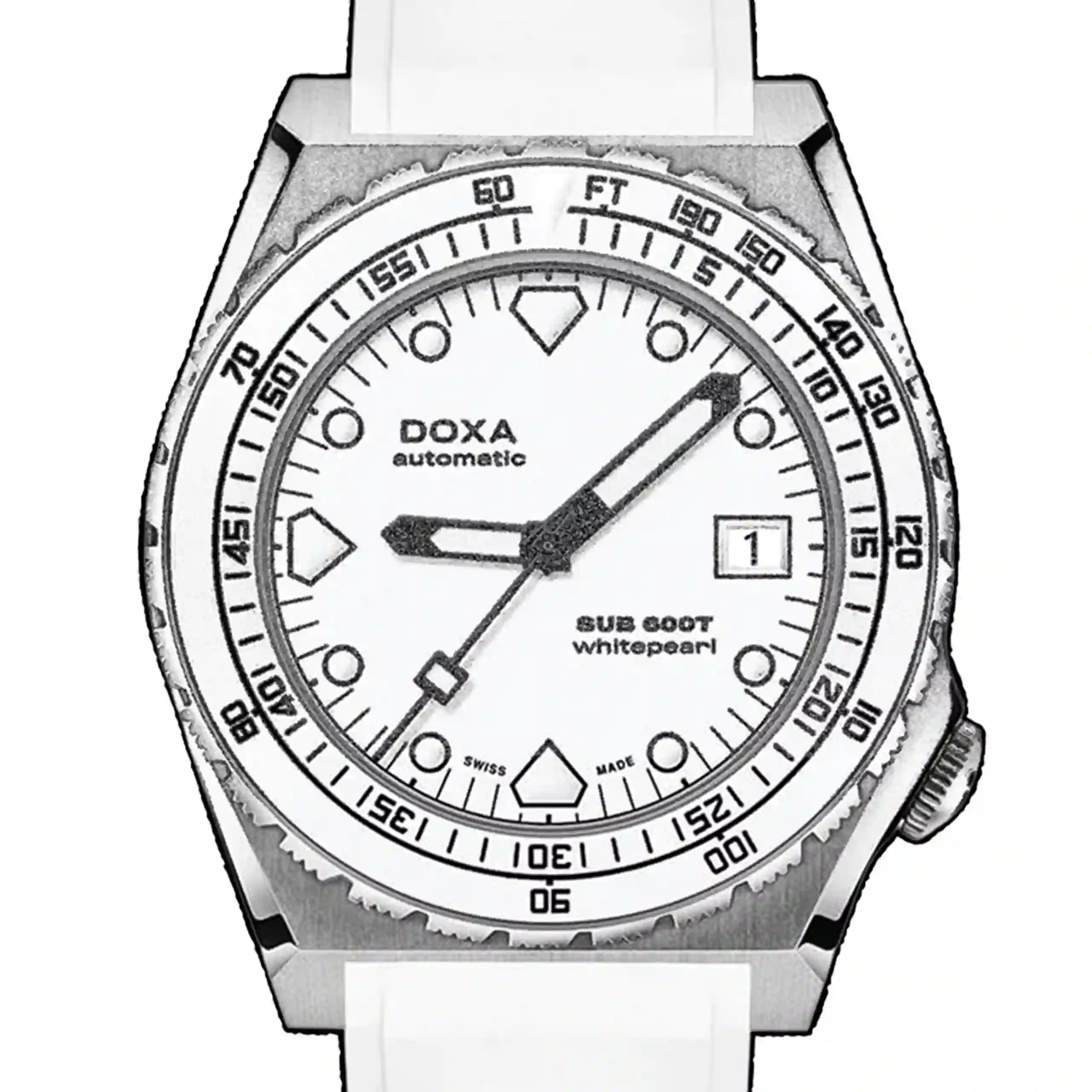 Doxa Sub 600T Automatic Wit 40 mm