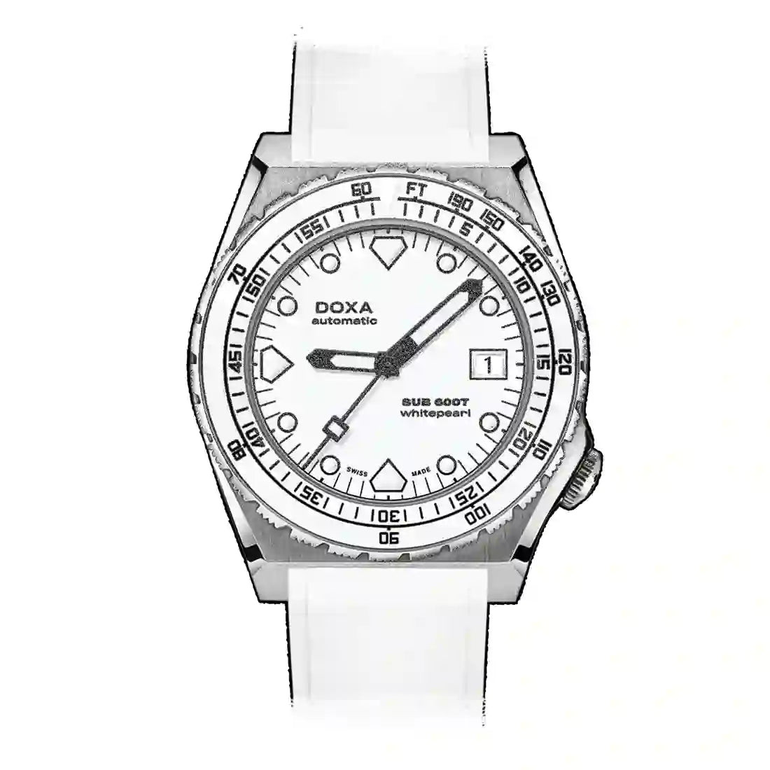Doxa Sub 600T Automatic Wit 40 mm