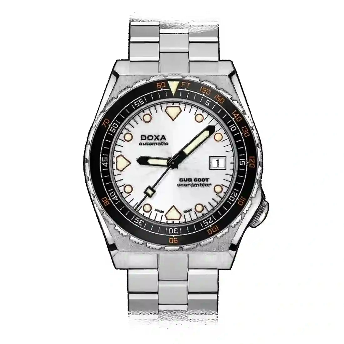 Doxa Sub 600T Automatic Zilver 40 mm