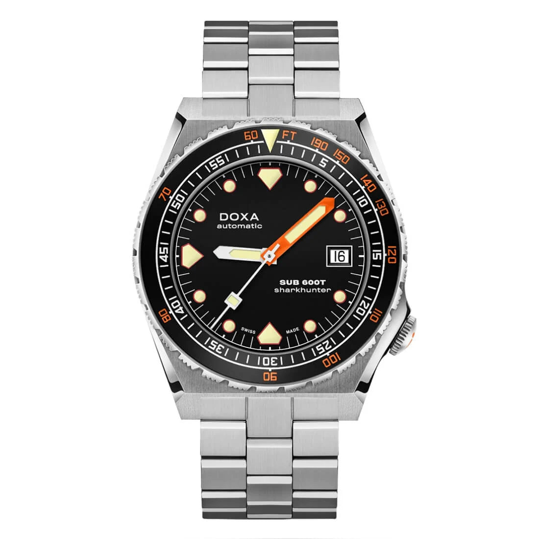 Doxa Sub 600T Automatic Zwart 48 mm