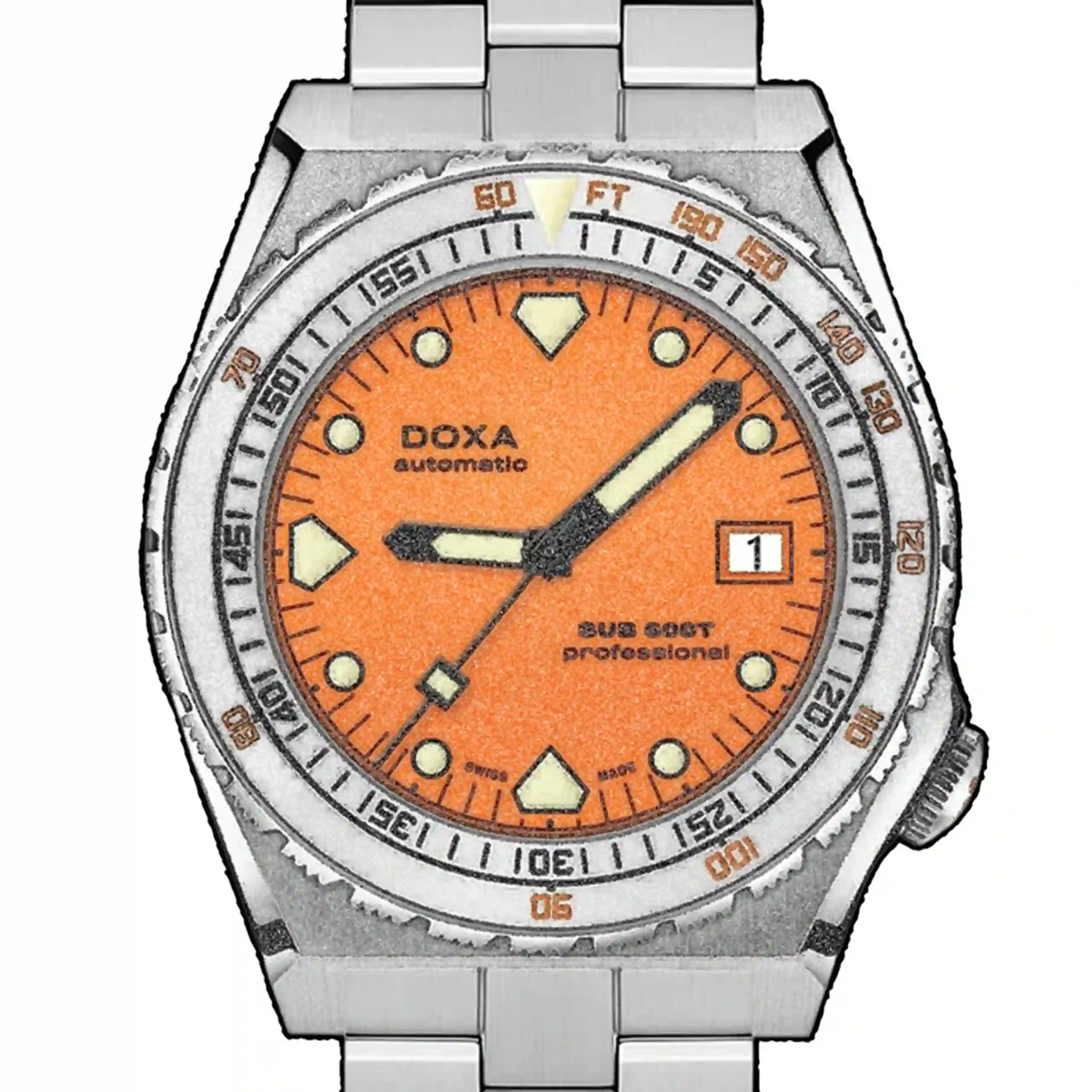 Doxa Sub 600T Automatic Oranje 40 mm