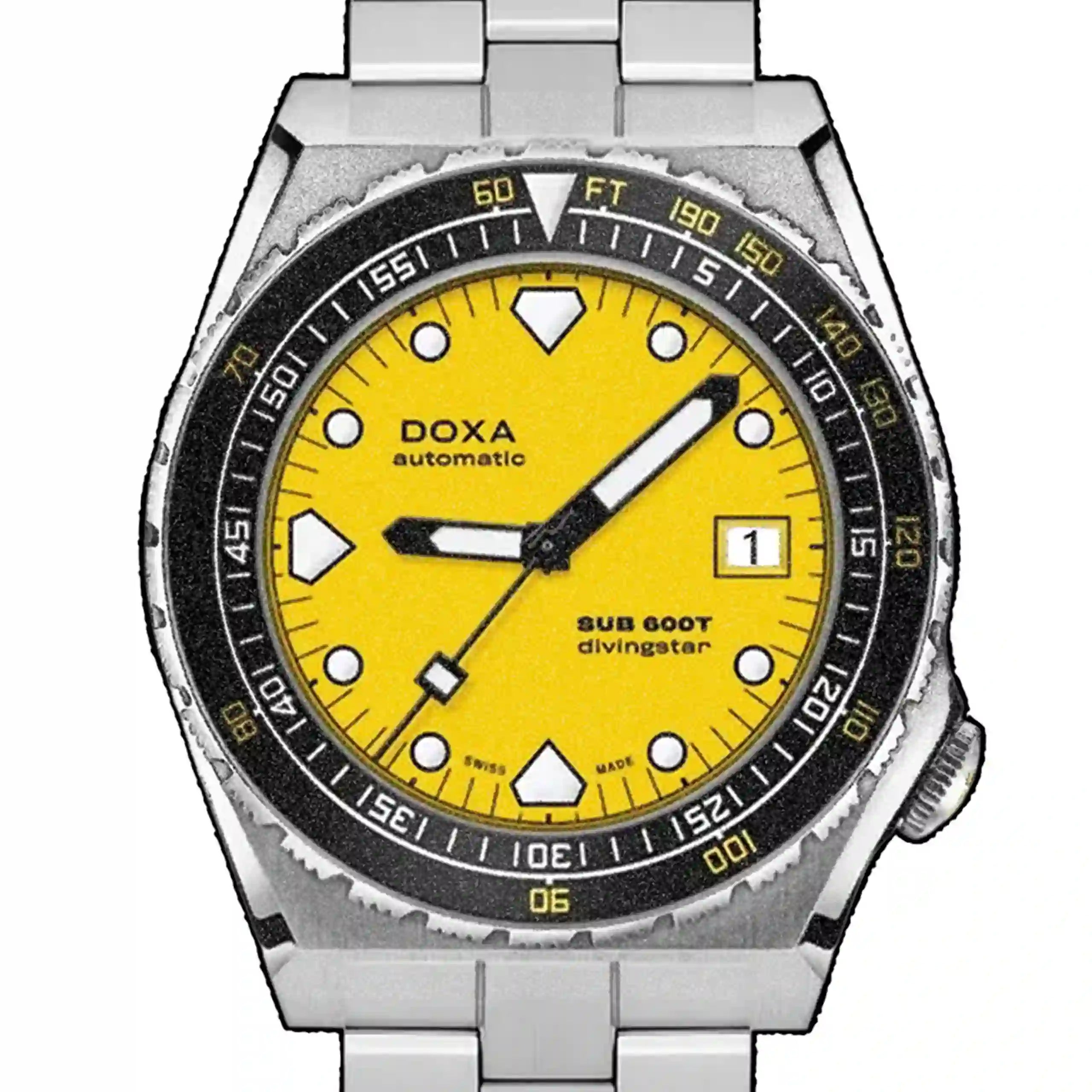 Doxa Sub 600T Divingstar Automatique Jaune 40mm