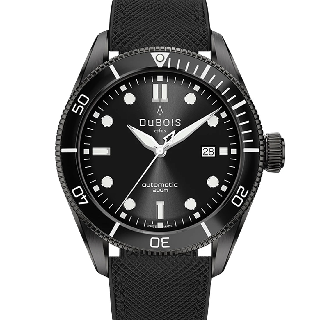 DuBois et fils Plongeuse Édition Limitée Automatique Noir 44mm