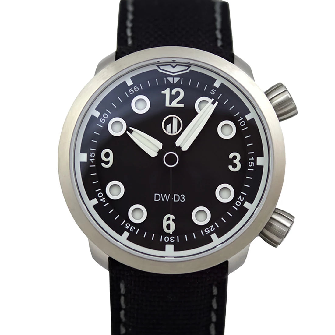 Duzu Watches Oceania Automatic Zwart 42 mm