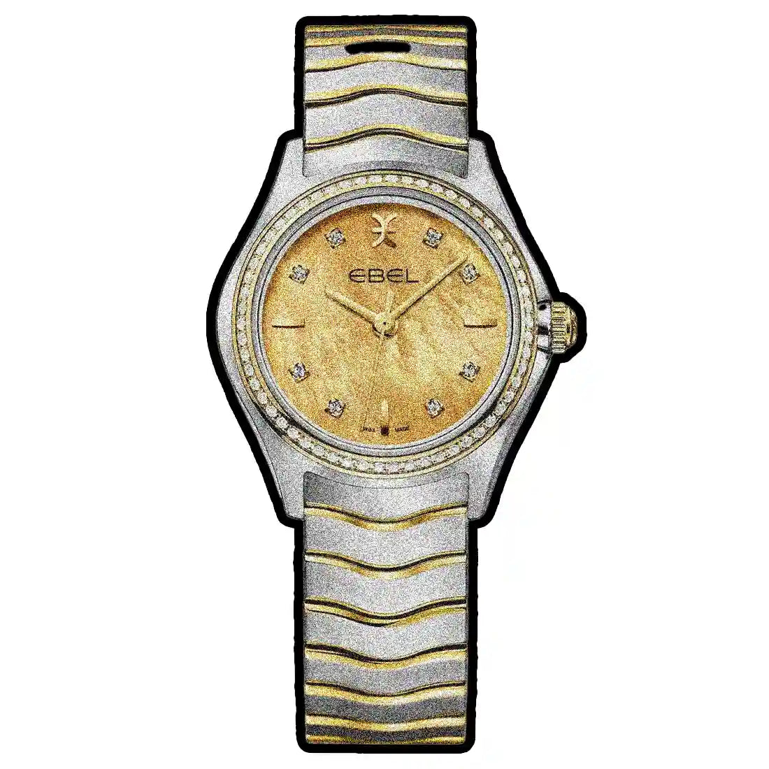 Ebel Wave Quartz Mère De Perle 30mm