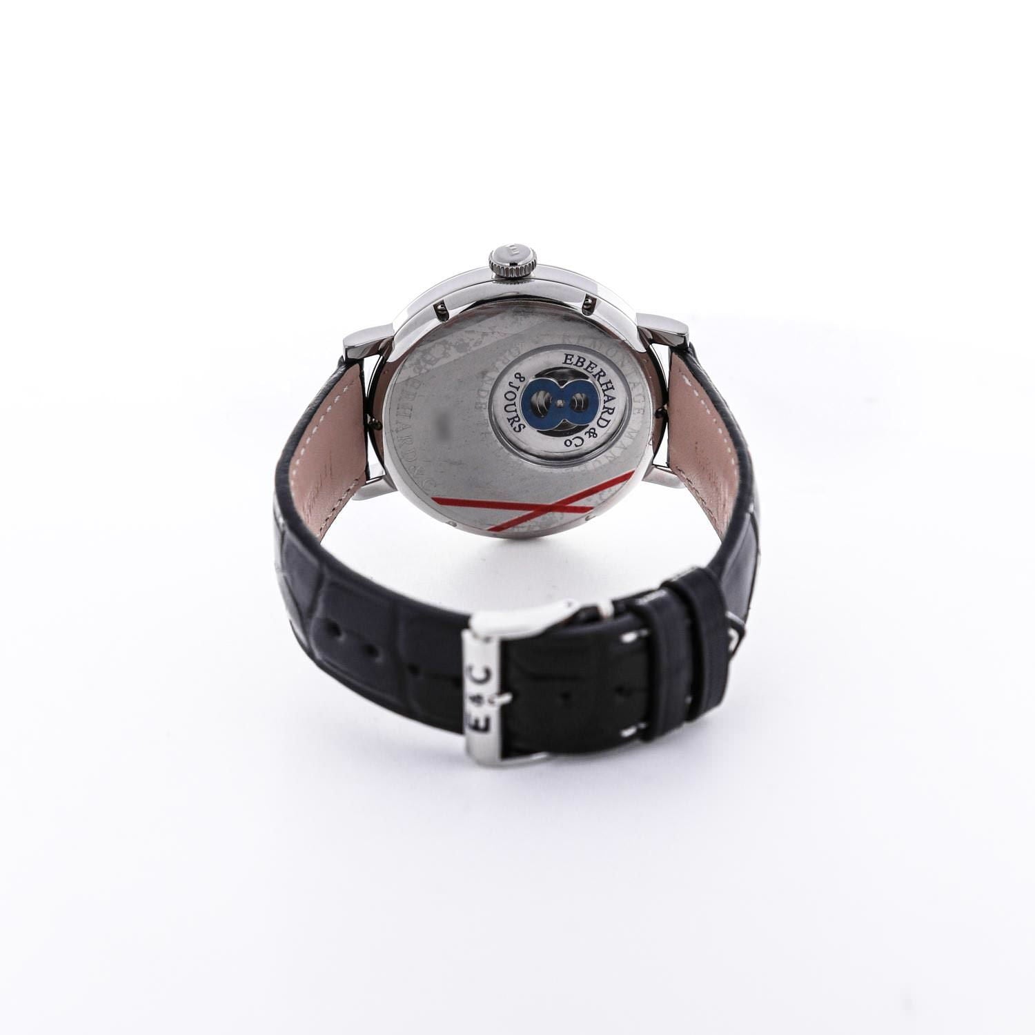 Eberhard & Co. 8 Jours Remontage Manuel Blanc