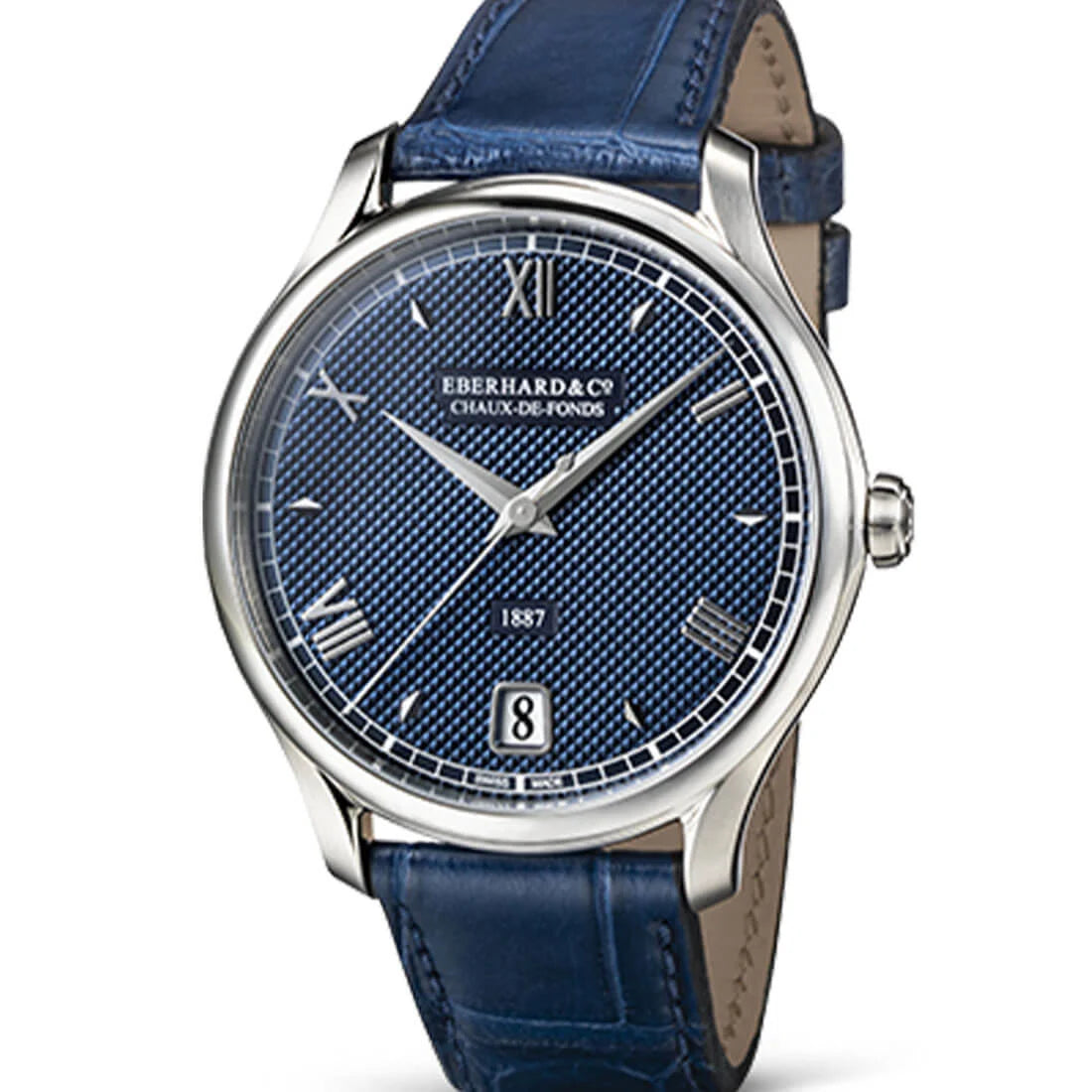 Eberhard & Co. 1887 Manual Winding Blue 42mm