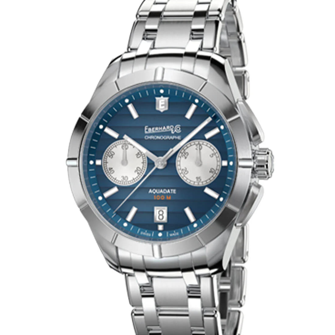 Eberhard & Co. Aquadate Automatic Blue 41 mm