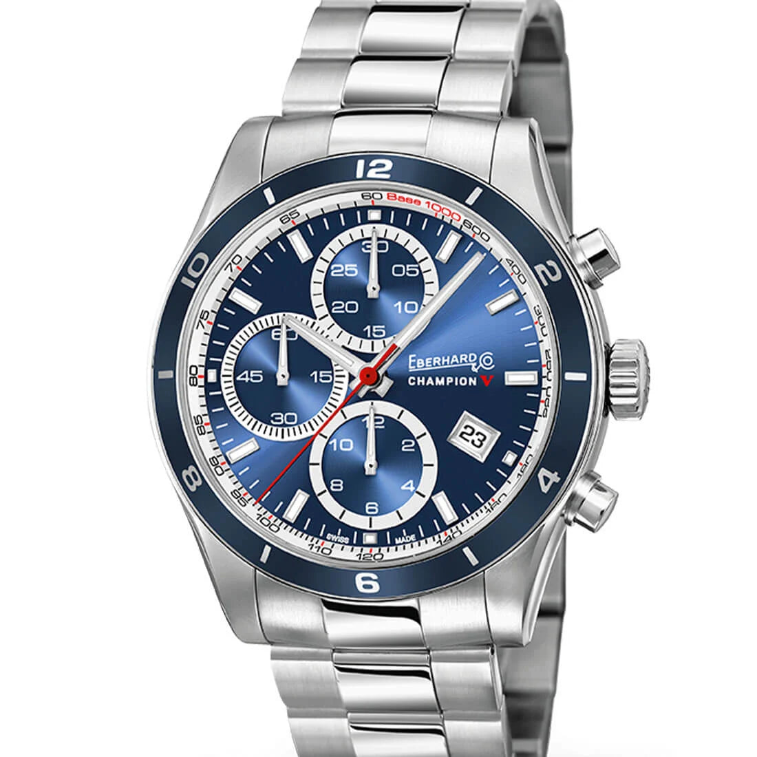 Eberhard & Co. Champion Automatic Blue 43 mm