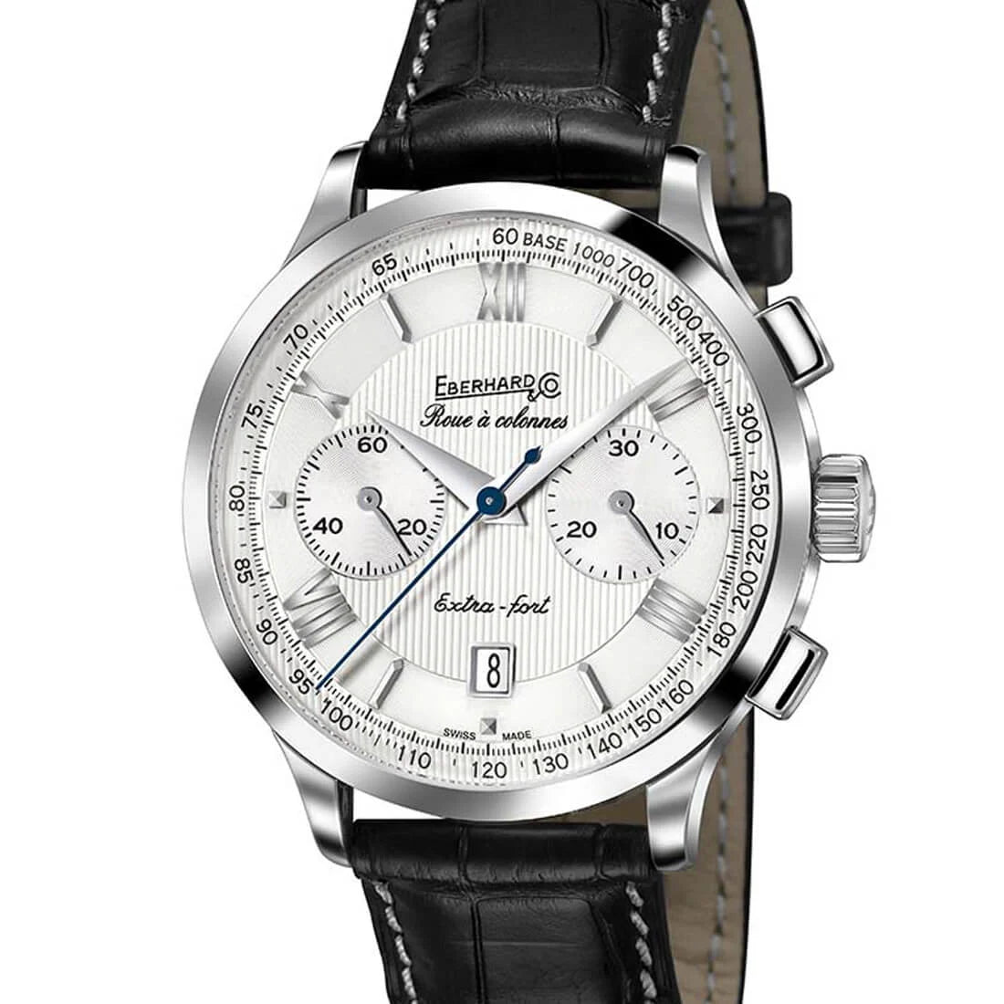 Eberhard & Co. Extra-Fort Manual Winding Silver 41mm