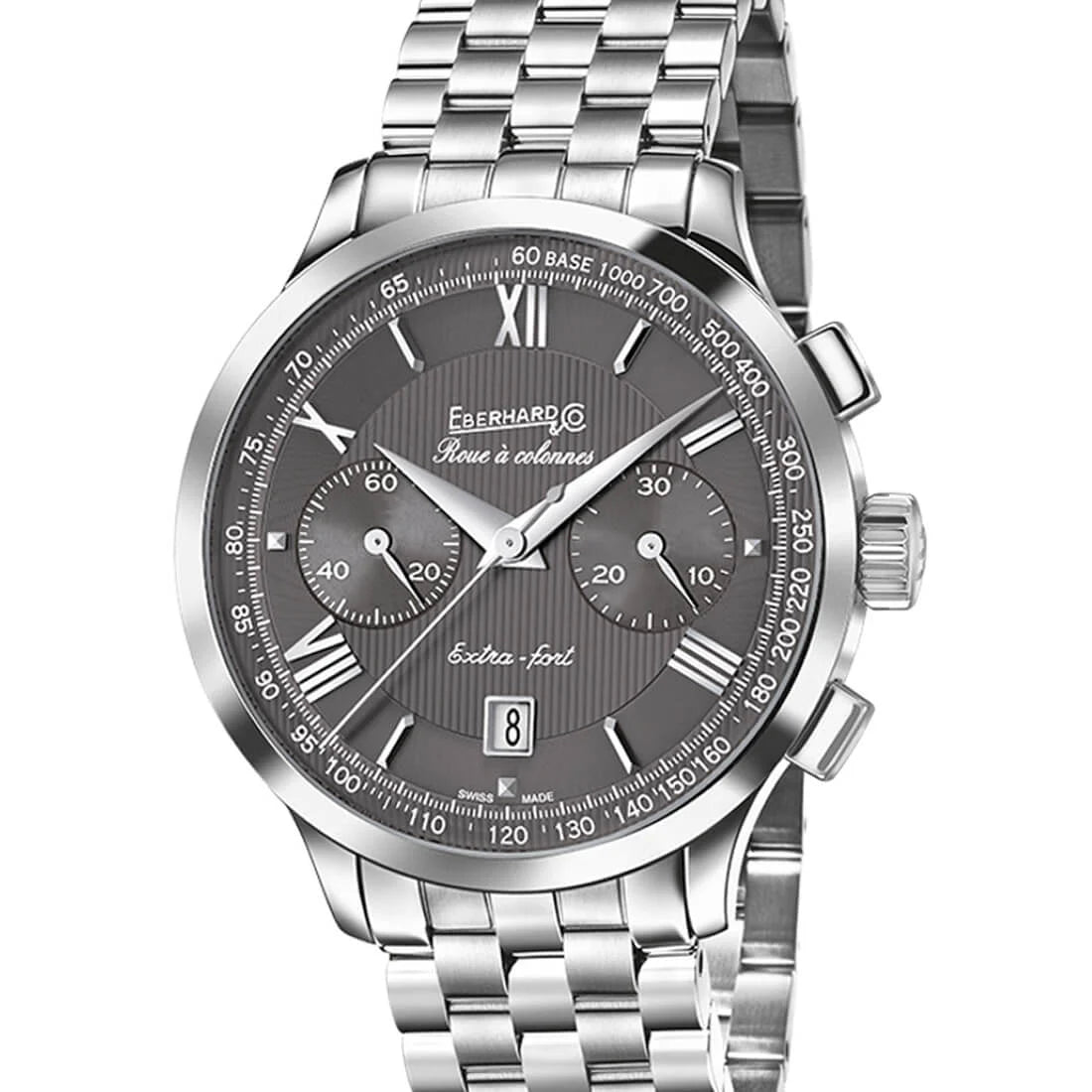 Eberhard & Co. Extra-Fort Manual Winding Brown 41mm