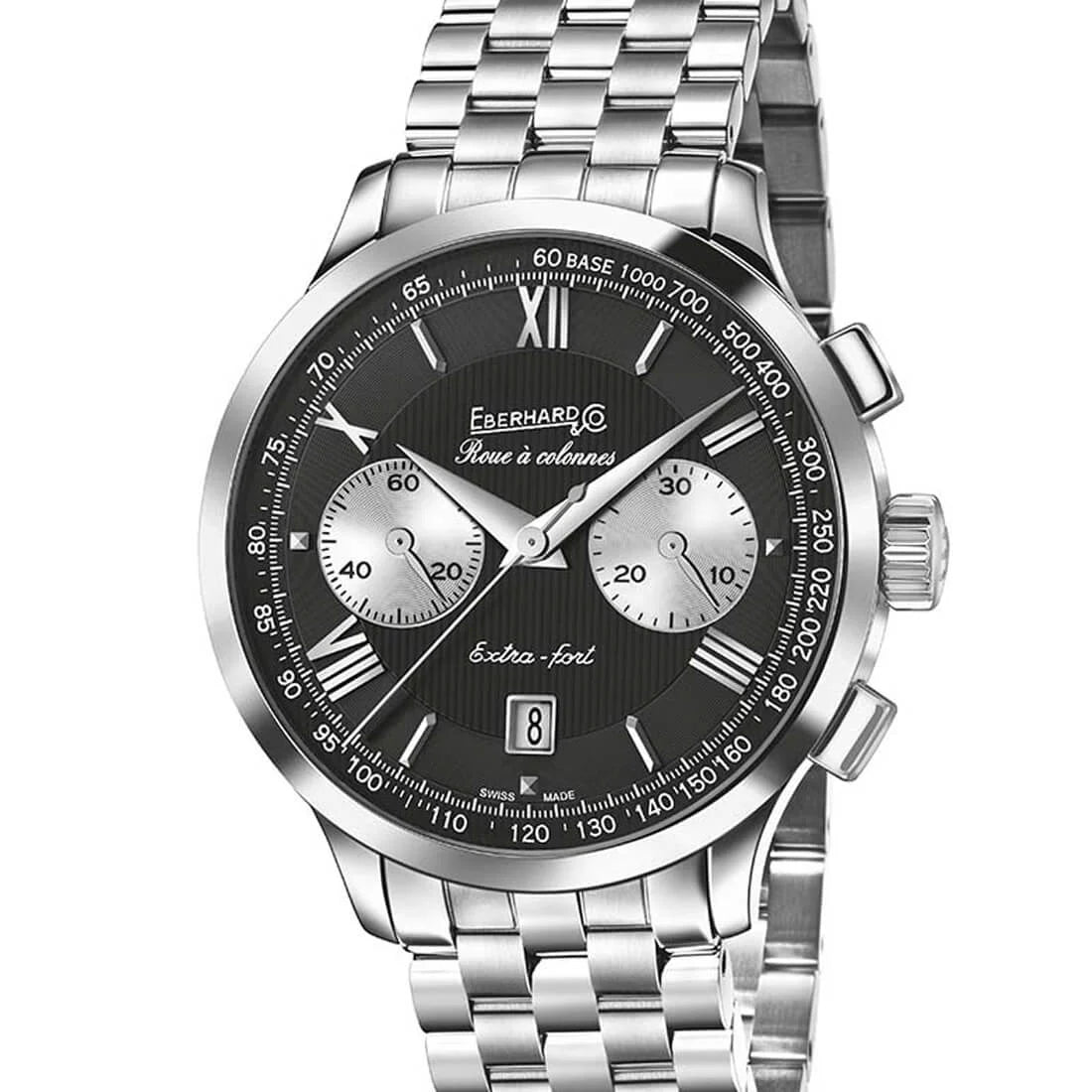 Eberhard & Co. Extra-Fort Manual Winding Black 41mm