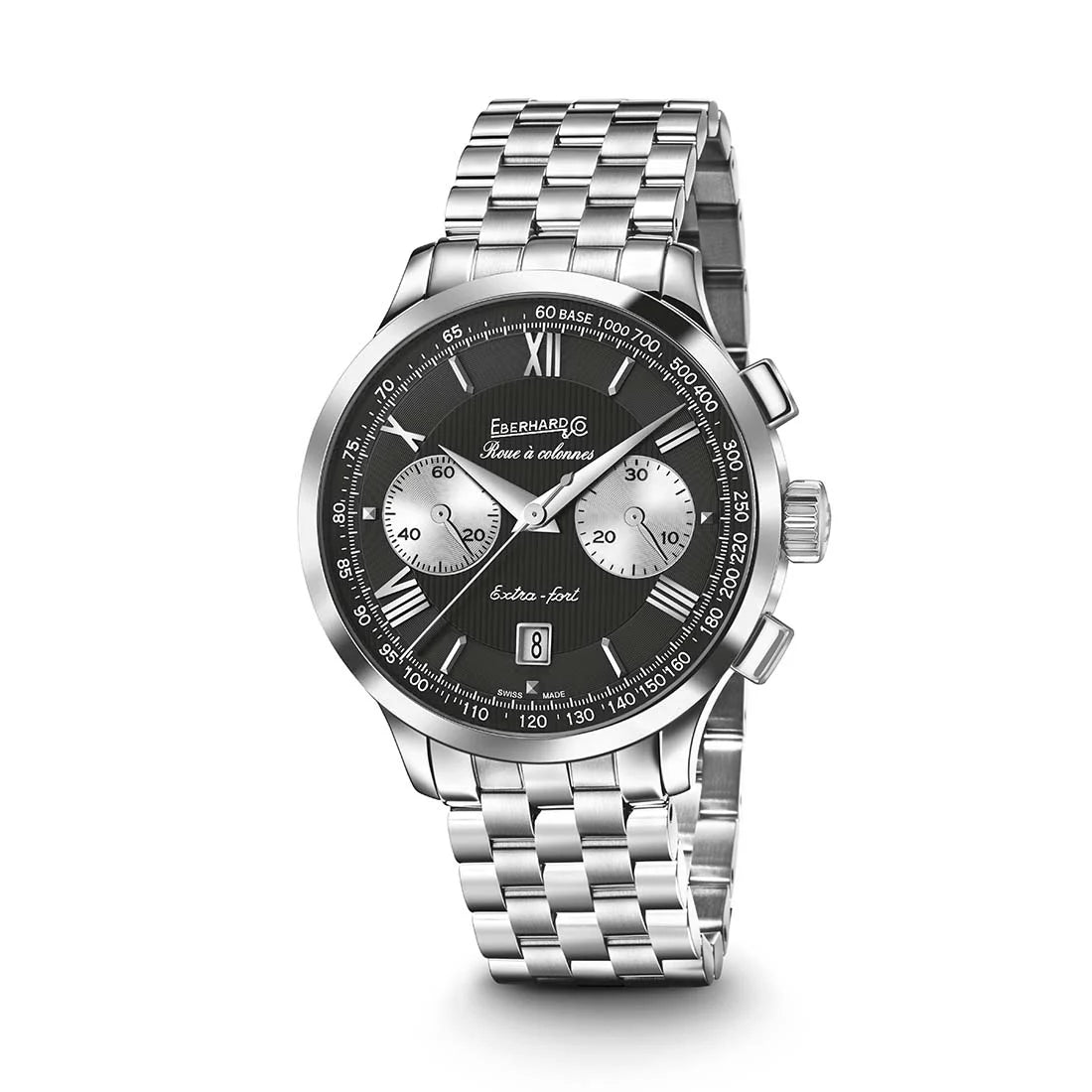 Eberhard & Co. Extra-Fort Manual Winding Black 41mm