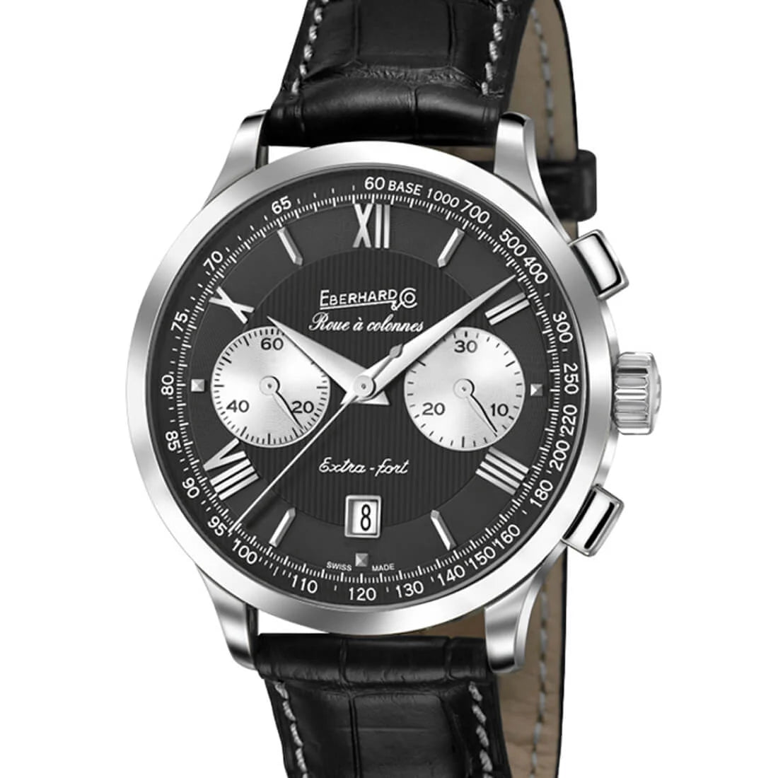 Eberhard & Co. Extra-Fort Manual Winding Black 41mm