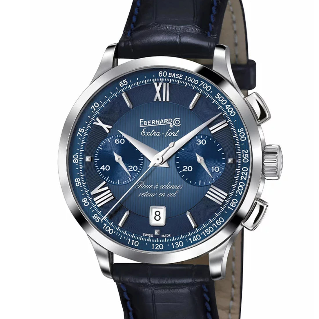 Eberhard & Co. Extra-Fort Automatic Blue 41mm
