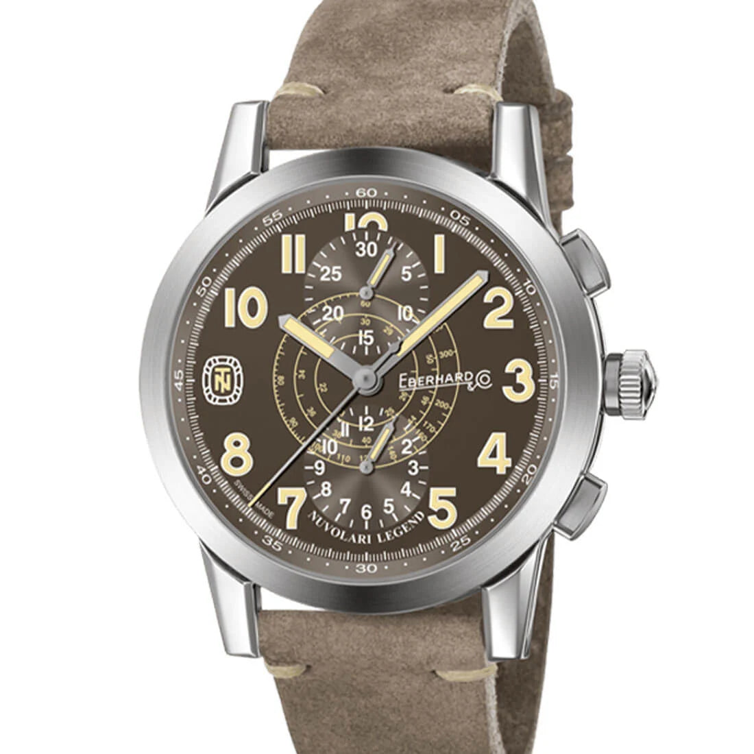 Eberhard & Co. Nuvolari Automatic Brown 43mm