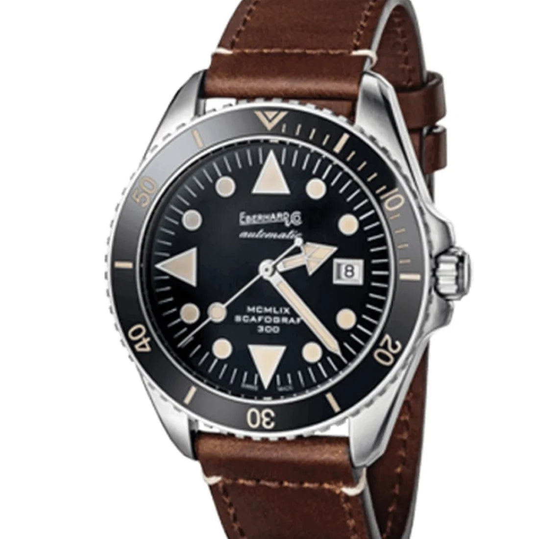 Eberhard & Co. Scafograf Manual Winding Black 43mm