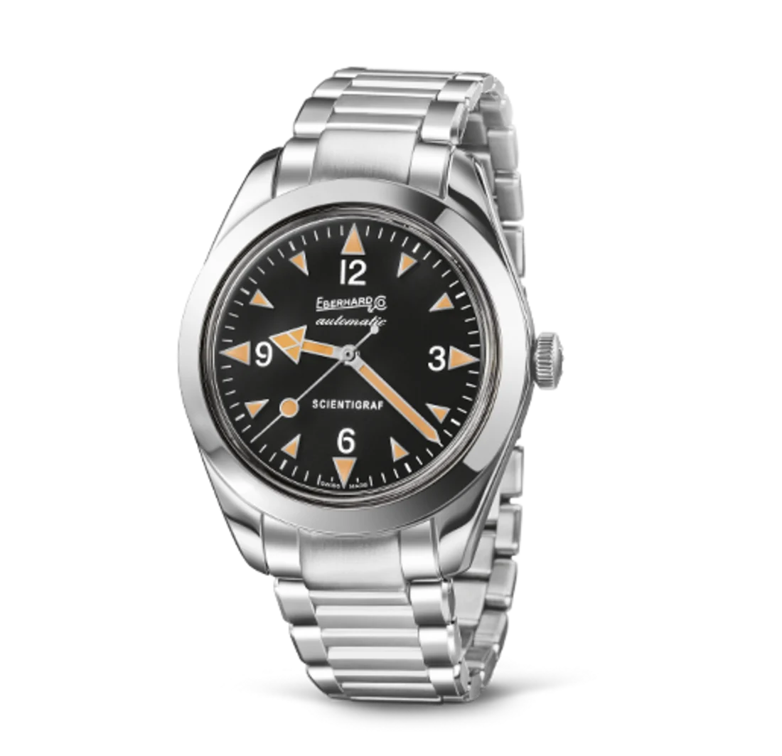 Eberhard & Co. Scientigraf Automatic Zwart 41 mm