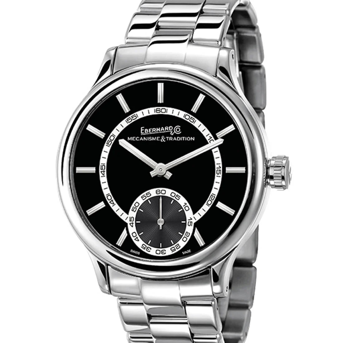 Eberhard & Co. Traversetolo Manual Winding Black 43mm