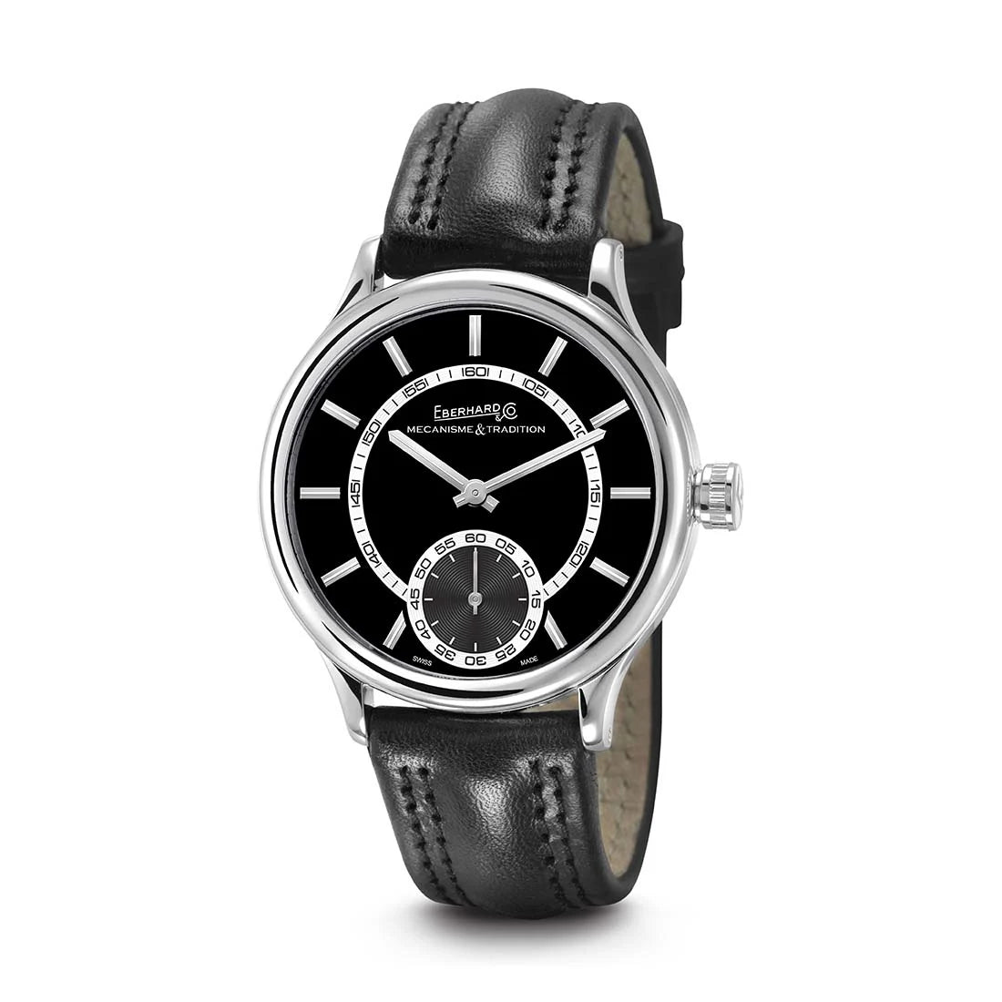 Eberhard & Co. Traversetolo Manual Winding Black 43mm
