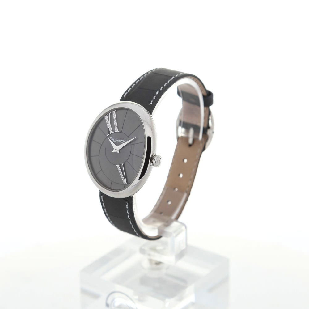 Eberhard & Co. Gilda Quartz Zwart 38 mm