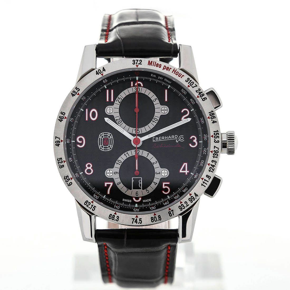 Eberhard & Co. Tazio Nuvolari Automatic Black 43mm