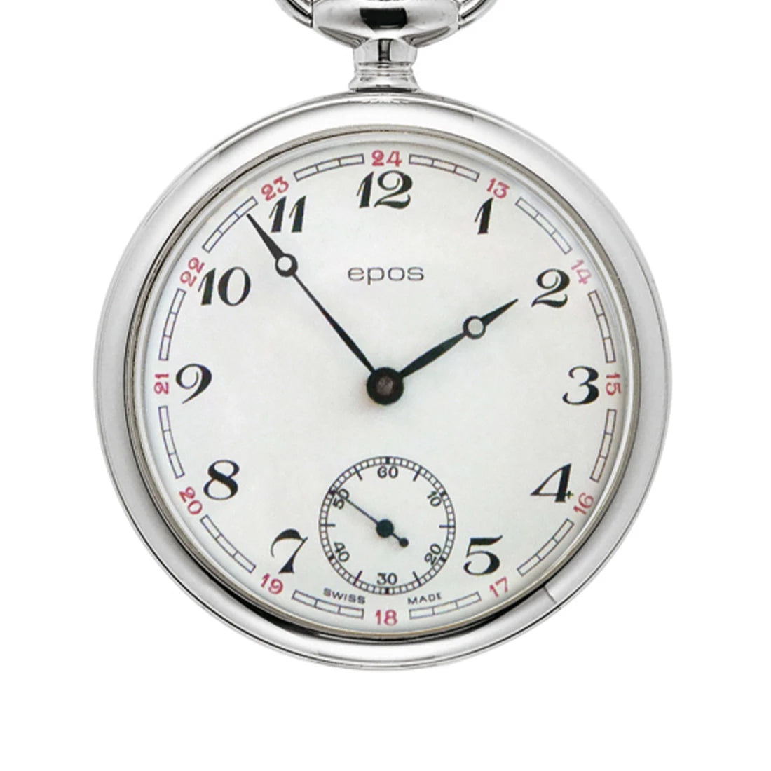 Montres de poche EPOS 2003 Remontage Manuel Blanc