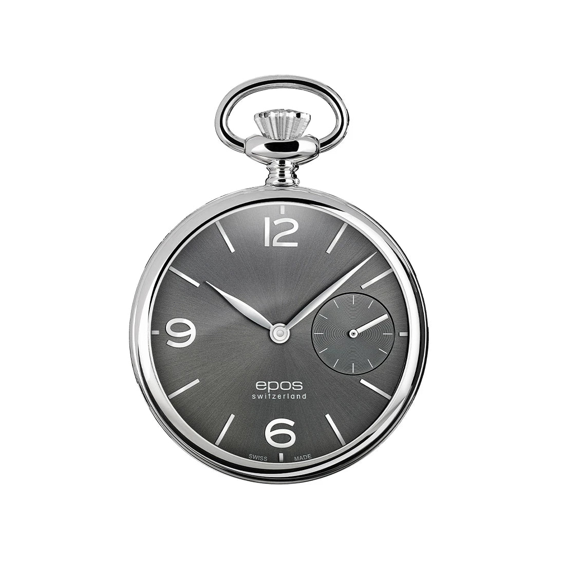 Montres de poche EPOS 2003, Remontage Manuel Gris