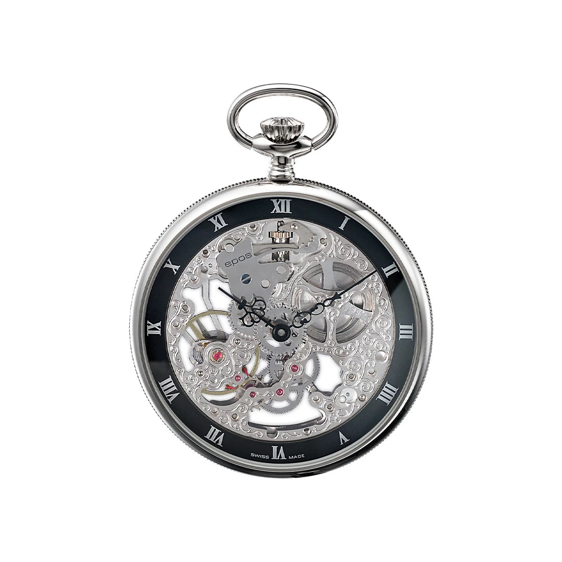 Montres de poche EPOS 2089 SK Remontage Manuel Noir ,5 mm