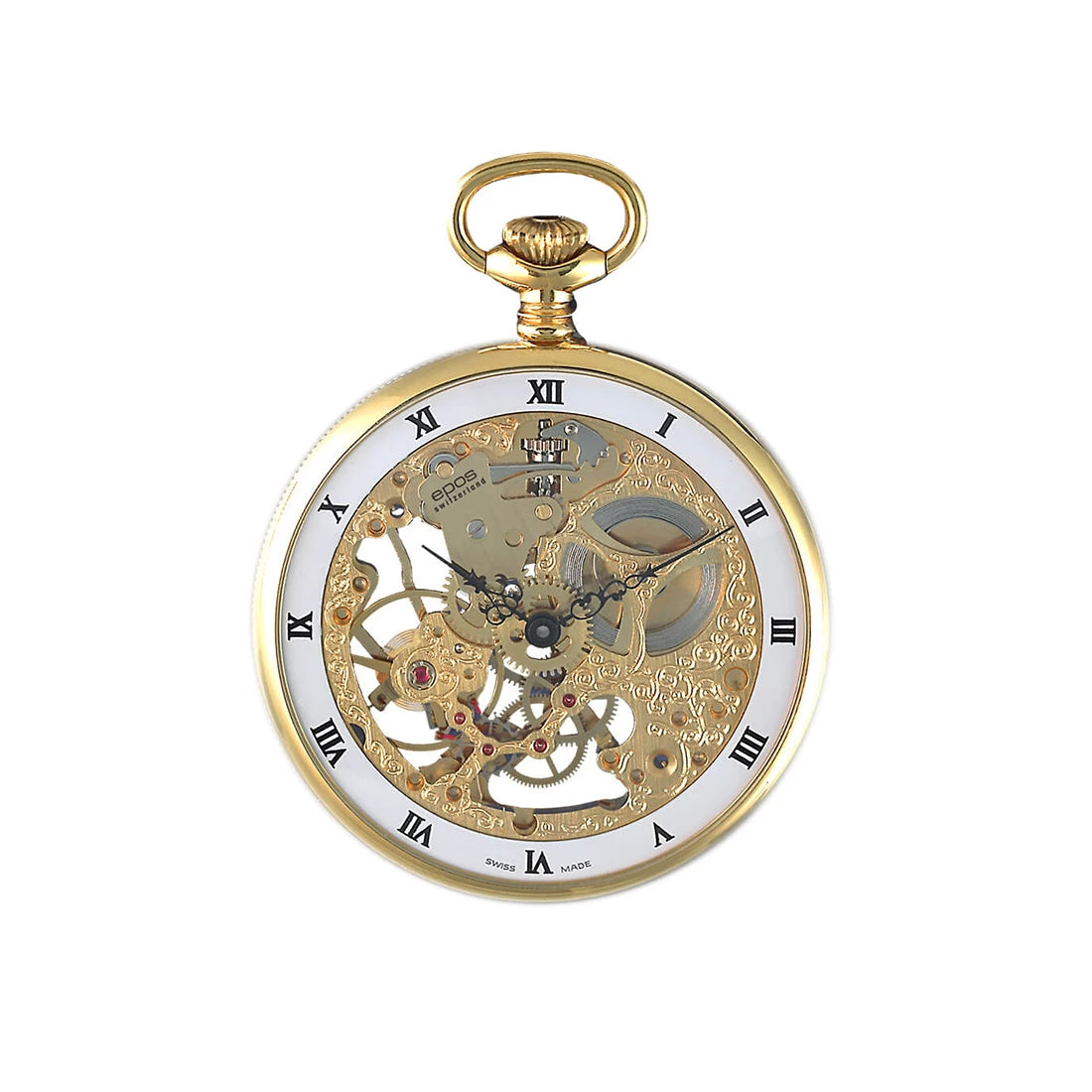 Montres de poche EPOS 2089 SK Remontage Manuel Blanc ,5 mm