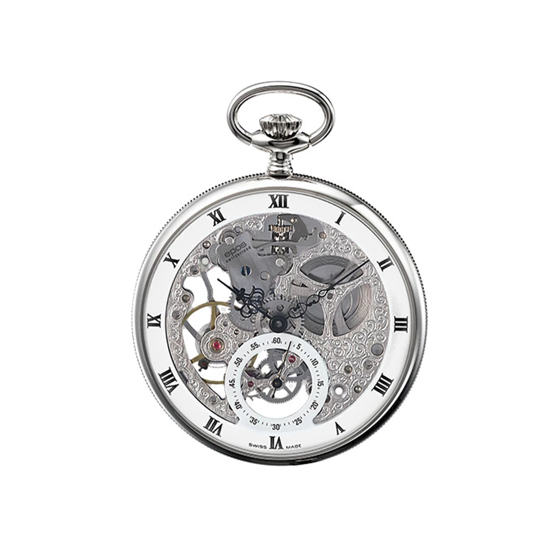 Montres de poche EPOS 2121 SK Remontage Manuel Blanc ,5 mm