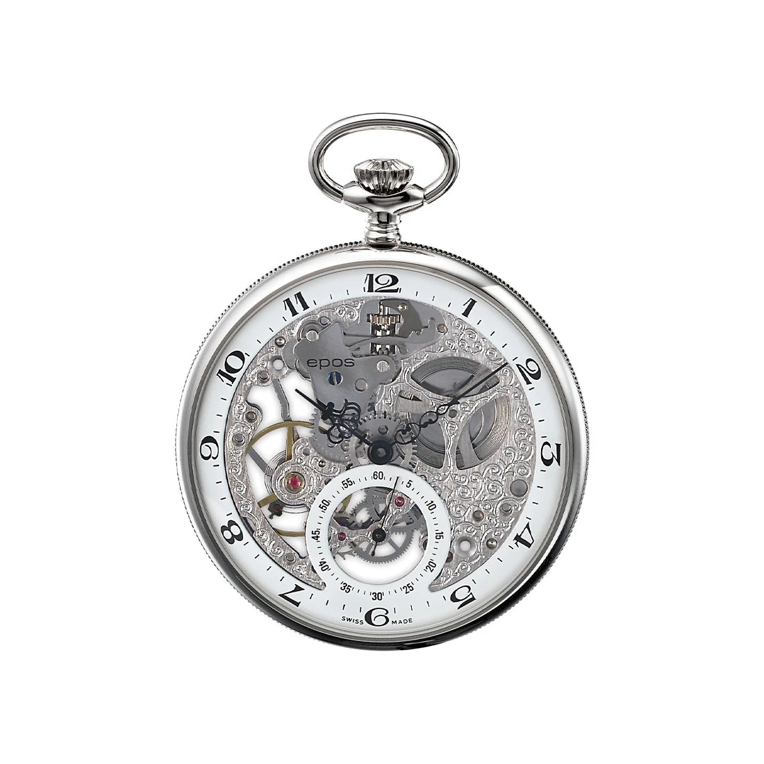 Montres de poche EPOS 2121 SK Remontage Manuel Blanc ,5 mm