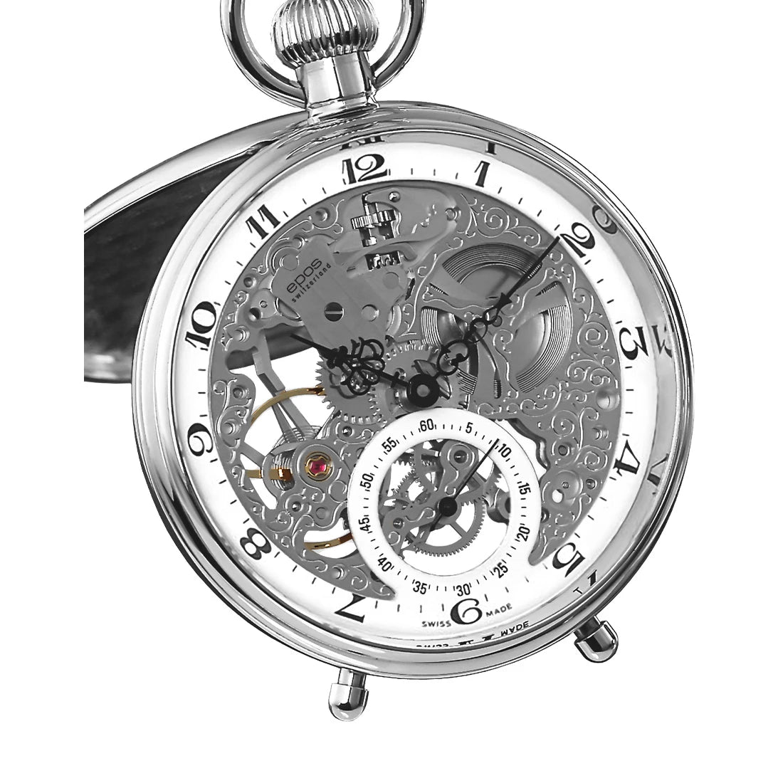 Montres de poche EPOS 2166 SK Remontage Manuel Blanc ,5 mm