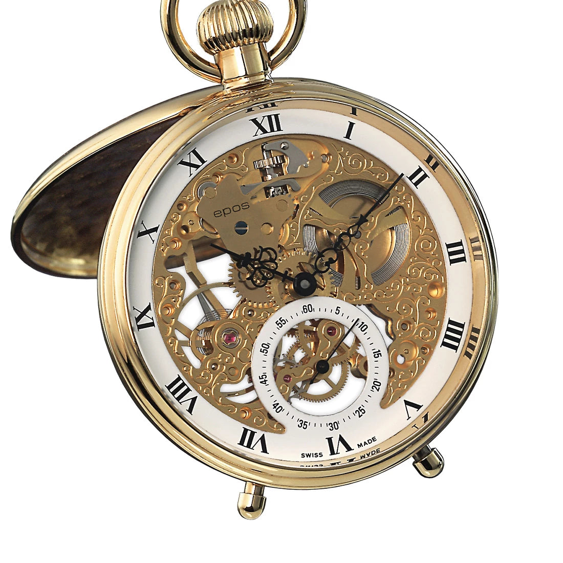 Montres de poche EPOS 2166 SK Remontage Manuel Blanc ,5 mm